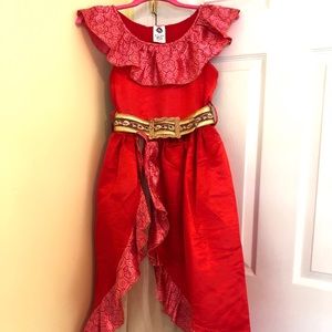 Disney Dress! Beautiful! Girl 9/10 Elena of Avalor